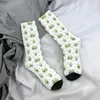 Herrensocken Herbst Winter Coole Herren Damen Lustige süße Cartoon-Früchte Avocado Schweißabsorbierendes Mittelrohr