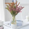 Dried Flowers Rime Artificial Flower Foam Lavender Wedding Home Decoration Bouquet Room Garden Table Arrangement Fake Plants