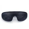 Solglasögon Cubojue Pinhole Glasses Black Anti Trötthet Hallow Small Hole Myopia Eyewear High Quality Plast Drop54006032902