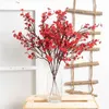 Dried Flowers Gypsophila Artificial White Branch High Quality Babies Breath Fake Long Bouquet Home Wedding Decoration Autumn