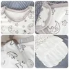 Sleeping Bags For Baby Moon Print Cotton Sleeveless Toddler Playsuit Winter Anti Kick Diaper Changing R230614