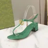 Diseñador francés Mujeres G Sandalias Zapatillas de lujo Clip Toe Flat T Atado Zapatos de mujer Playa Casual Mujer lujo Chanclas Moda Mujer Calzado de cuero 35-43