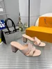 Corde chaussure de luxe sandale célèbre designer femme conservatrice pour homme d'été tissé piscine à l'extérieur de lame en métal cuir avec boîte confort 0614