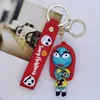 Cartoon Christmas Scary Night Doll Keychain Pendant Bag Car Keychain Accessories Gift