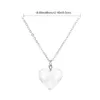 Choker Cool Frosted Heart Pendant Necklaces For Men Women Couple Punk Coarse Chain Necklace Party Club Dancing Jewelry Gift