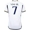 VINI JR jerseys 22 23 24 BELLINGHAM soccer reAL mADRIds BENZEMA finals champions 14 football shirt Player Version MODRIC RODRYGO camiseta kids kit 2023 2024 uniforms