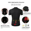 Mens Cycling Bike Jersey Short Sleeve with 3 Rear Pockets Moisture Wicking, Breathable, Quick Dry Biking Shirt