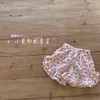 Shorts Children Clothing Girls 2023 Spring Summer Korean Style Baby Cute Floral Super Soft Lace Little Girl Casual 230614