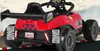 Babyjoy 12V Kids Ride on Car Electric Racing Truck Télécommande MP3 Lumières Rouge