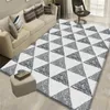 Teppiche Wohnzimmer Teppich Kinder Dekoration Teppich Hause Geometrische 3D Plaid Anti-rutsch Große Flur Boden Schlafzimmer Nachttisch Matte