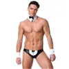 Conjunto Sexy Roupa Interior Masculina Masculina Uniformes Eróticos Garçom Médico Roleplay Trajes Pornô Roupa Boate Marido Data Lingerie 230613