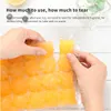 Ice Cream Tools 50/300PCS Disposable Clear Ice Cube Bags Faster Freezing Ice-Making Bag Summer Drinking Tool Bags For Making Ice Cubes 230613