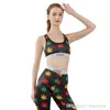 Designer Yoga Bra Sets Women Tracksuits Two Pieces Pants Set Sexy Crop Top Vest Bikini Patchwork Shark Camo Printed Swimwear 9colors