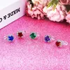 36 stks Kleine Meisje Verstelbare Strass Gem Ringen Speelgoed in Doos Kinderen Kinderen Sieraden Ring Set Speelgoed met Hartvorm Vitrine Meisje Fantasiespel en Verkleden