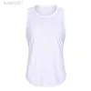 Designer Women Bras New Yoga Tank Top T-Shirt Women's Fitness Running Fashion Strap Snabbtorkning Andas Löst ärmlösa täckning Toppkvinnor