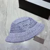 Women Bucket Hat Straw Summer Casquette Desginer Caps Hatts Herren Beach Woven Cap Sticked Hats Womens Fisherman Baseball Cap