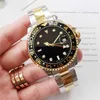 Luxury Ceramic Rotating Bezel R Luminous O Wrist Watches L 40mm*13mm E 904L X 4-Pin Steel Labor High-End Brand 316L High Quality Iced Out Movement Present till Man 1P