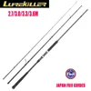 Boots-Angelruten Lurekiller Full Fuji Parts Sea Bass Rod Light Shore Jigging Rod MH 15-50G 3 Abschnitte 2,7 m-3,6 m Spinning Lure Rod 230614