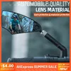 Cykelgrupper Set Universal Bicycle Rearview Mirror Justerbar rotation vidvinklande Cykling bakspeglar för MTB-vägcykeltillbehör 230614