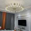 kroonluchters amerikaanse luxe hanglampen led g9 voor woonkamer coffeeshop restaurant moderne draaibare verlichting hangende verlichtingsarmaturen