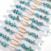 Urok bransoletki 12pcs/Set Shell String Rope Regulowany ręcznie robiony zestaw pleciony dla kobiet dziewczyn
