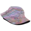 Bérets rose galaxie unisexe pêcheur chapeaux casquette Laurie abstrait acrylique Pastel tablette étui portefeuille hauts pour maman