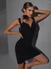 Stage Wear ZYM Ultime danze latine Mini Hip Dress Women Sexy Swing Neck Dancing Practice Training ZYMdancetyle # 2335