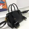 7A Designer Saffiano Bag Bag Women's Bag Monochrome Monochrome Small Hand Handbag Leather اثنين