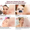 Dispositivos para cuidados faciais Chegada Removedor de cravos com Nano Spray hidratante Sucção elétrica Comedo Acne Extrator Tool 230613