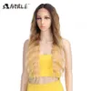 Synthetic Lace Wig Long Wavy Blonde Wig Natural Hair Wigs Part Synthetic Wigs For Black Women Lace Wigs 230524