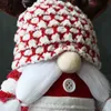 Chifre Gnomos Brinquedos Brinquedos para Festas Suprimentos de Natal Barba Branca Sem Rosto Pelúcia Boneca Recheada Janela Decorações de Jardim Presentes de Natal