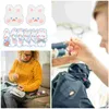 Dinnerware Sets Cartoon Cloth Sticker Sewing Patches Clothes Back Decorative Multifunction Coat Garment Embroidered Home DIY Stickers