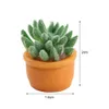 Pots de jardinières miniatures en pot, résistants à la décoloration, artificiels légers et durables, R230614