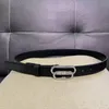 Designer belt luxury belt woman for Men classic Retro smooth buckle belt Gold Silve buckle casual Black width 2.3cm 2.8cm 3.8cm size 90-125cm wholesale