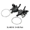 自転車derailleurs 3x8Speed Shift Lever Shifter右左左Derailleur for Acera shimano SLM310 Mountain Hybrid Parts 230614