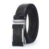 Belts Famous Belt Men Top Quality Genuine Luxury Strap Male Metal Automatic Buckle Designer Mens