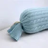 Pillow Nordic Twist Knitted For Sofa Candy Shape Home Decoration Living Room Pillows Detachable Cojines