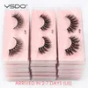 Makeup Tools YSDO Eyelashes Wholesale 102050100 PCS 3D Mink Eyelashes Natural Mink Lashs Wholesale False Eyelashes Makeup fransar i bulk 230613