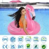 Sand Play Water Fun Giant Inflatable Flamingo Pool Float Party Pool Tube med snabba ventiler Summer Beach Swimming Pool Lounge Raft Decorations Toys 230613