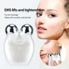Gesichtsmassagegerät 3D Roller Lift Massage Mikroströme Hebefalten entfernen Straffung Anti-Haut-Schönheitspflege-Werkzeug 230613