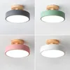 Plafondverlichting Modern LED Nordic Wood Verlichtingsarmatuur Binnen Armatuur Keuken Woonkamer Slaapkamer Badkamer