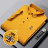 Luxe Italie Hommes T-Shirt G Designer Polos High Street Broderie Hommes Marque Polo Shirt