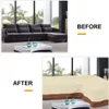 Chair Covers Outdoor L Shape Corner Sofa Cover Waterproof Rattan Furniture V Table Rain Protective Dust 230613