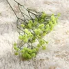 Fleurs décoratives 1pc 65cm bouquet de fleurs artificielles branche de souffle de bébé pour la maison décoration de table de mariage en plastique gypsophile décor