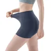 LL Shorts High-Rise Hoty Hot Short Align HR Summer Women's Foder Anti Glare Versatile Elastic Loose Fiting Quick Torking Skin Friendly Sportsand Sports och