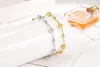 Link Bracelets Fashion Small Golden Bean Pull Bracelet Female Matte Bead Light Luxury Push And Adjustable Cute Hand Jewelry