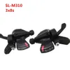 自転車derailleurs 3x8Speed Shift Lever Shifter右左左Derailleur for Acera shimano SLM310 Mountain Hybrid Parts 230614