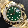 Gmt II 126710blnr AAA 3A Qualität Rolexs Uhren 40mm Männer Saphirglas mit Original Green Box automatische mechanische Jason007 Uhr 03