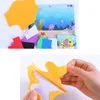 Barn Toy Stickers 110st Diy Cartoon Animal 3D Eva Foam Sticker Puzzle Handgjorda Early Learning Education Toys for Children Craft Gift 230613