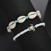 Fußkettchen Mode Frauen Sommer Ozean Strand Fußkettchen Böhmischen Retro Schildkröte Perlen Handgemachte Armband Bein Schmuck Geschenk 230614